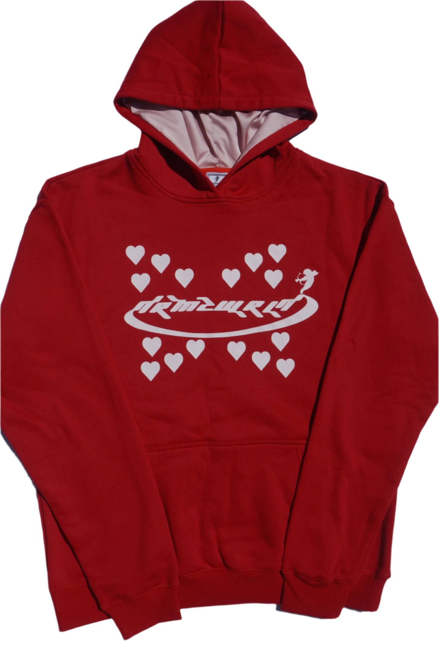 SHOT BY CUPID HOODIE (RED)