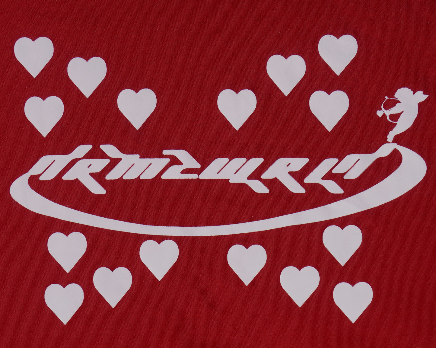 SHOT BY CUPID HOODIE (RED)