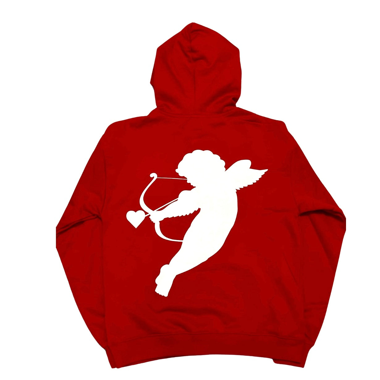SHOT BY CUPID HOODIE (RED)